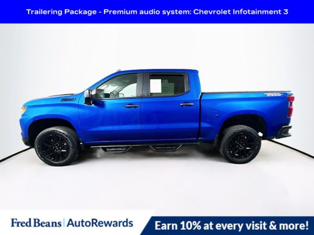 Used 2023 Chevrolet Silverado 1500 Custom Trail Boss Truck Crew Cab