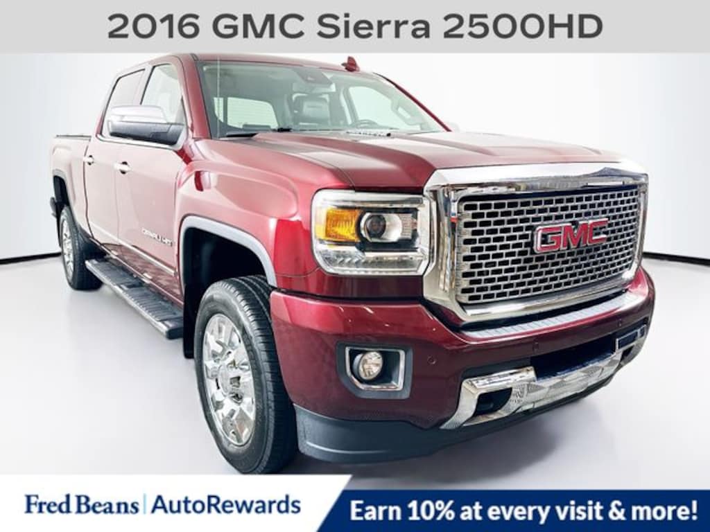 Used 2016 GMC Sierra 2500HD Denali Truck Crew Cab