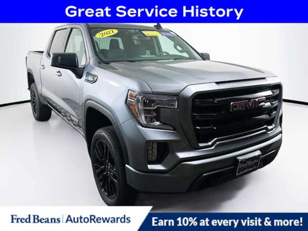 Certified 2021 GMC Sierra 1500 Elevation Truck Crew Cab