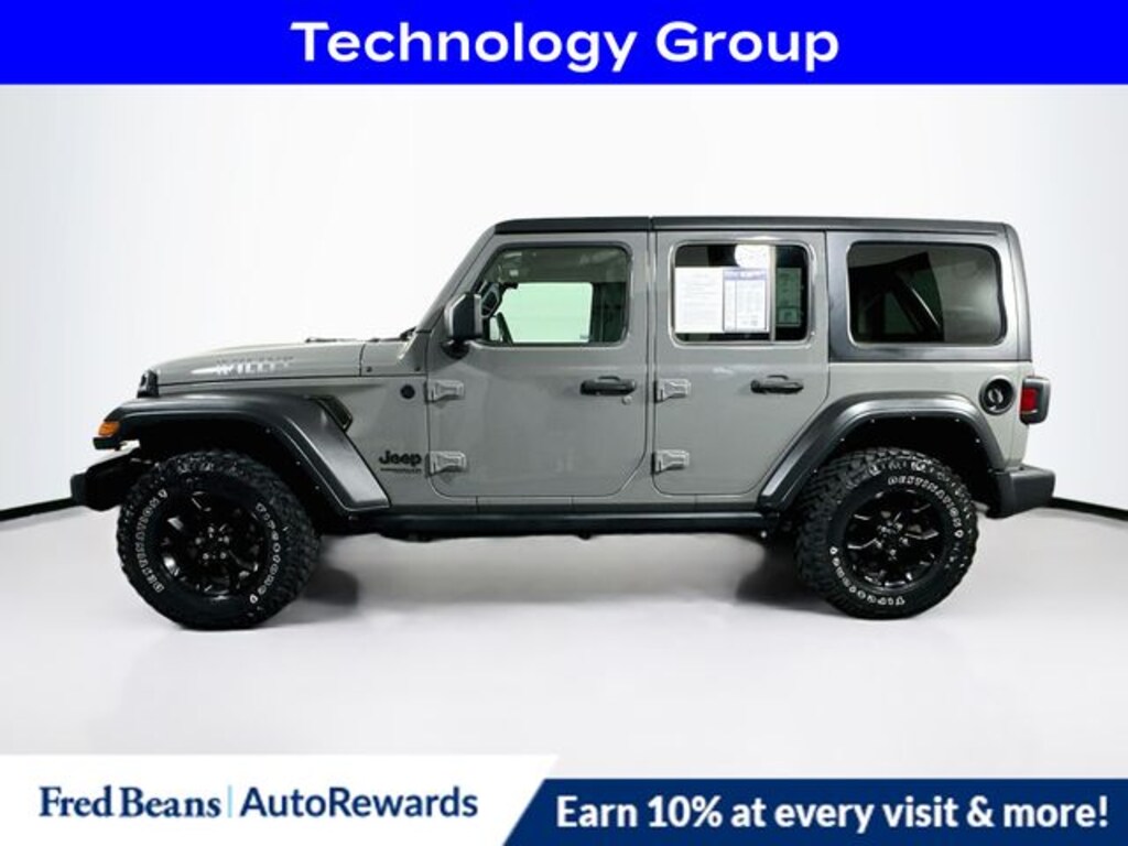 Certified 2021 Jeep Wrangler Unlimited Willys SUV