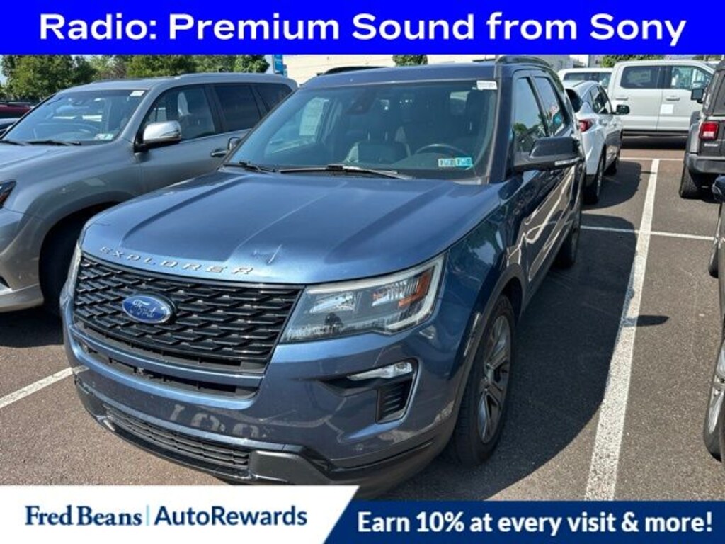 Certified 2018 Ford Explorer Sport SUV