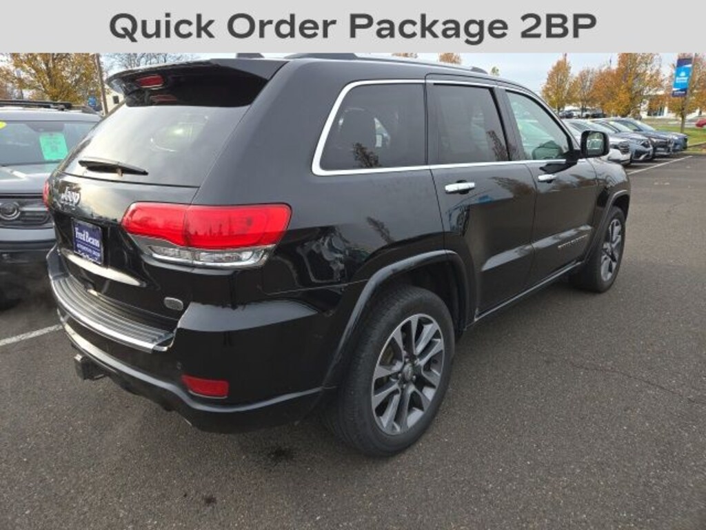 Used 2018 Jeep Grand Cherokee Overland SUV
