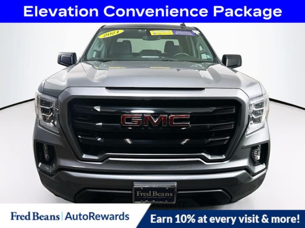 Certified 2021 GMC Sierra 1500 Elevation Truck Crew Cab
