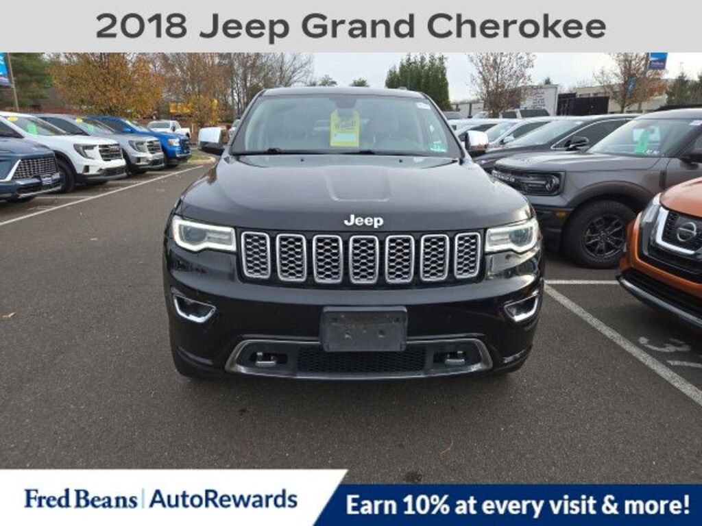 Used 2018 Jeep Grand Cherokee Overland SUV