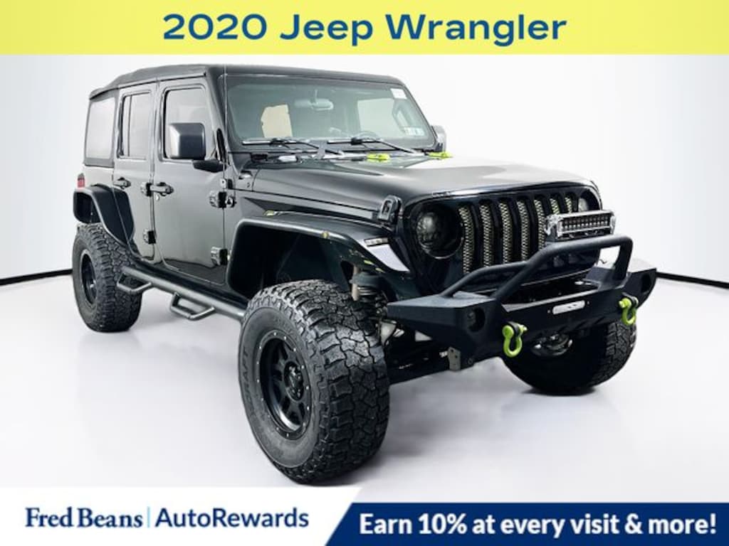 Used 2020 Jeep Wrangler Unlimited Sport S SUV