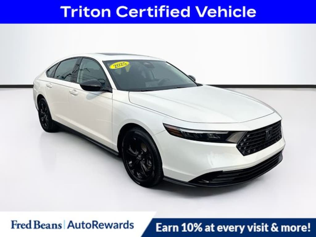 Used 2025 Honda Accord SE Sedan