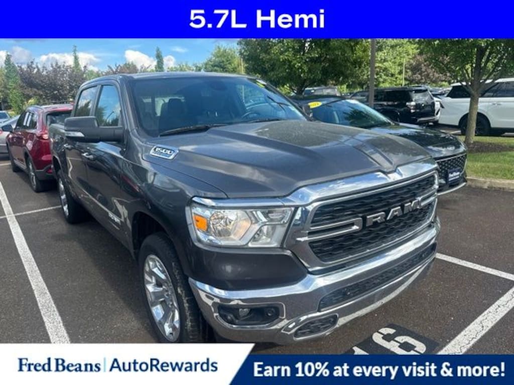 Certified 2022 Ram 1500 Big Horn/Lone Star Truck Crew Cab