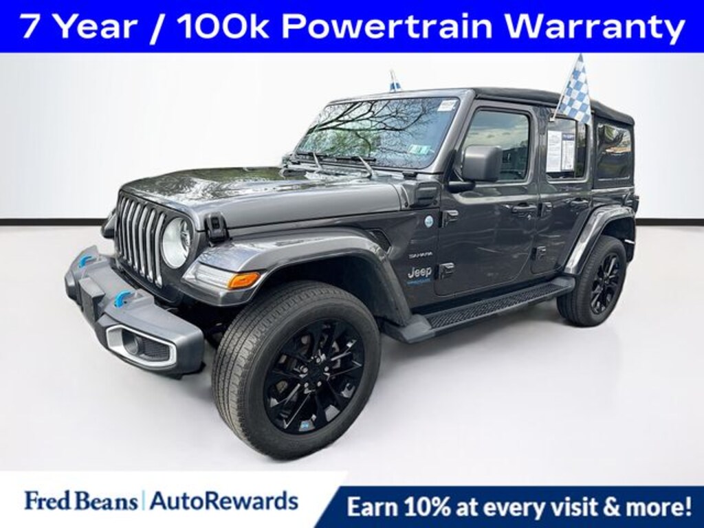 Used 2022 Jeep Wrangler Unlimited 4xe Unlimited Sahara 4xe SUV