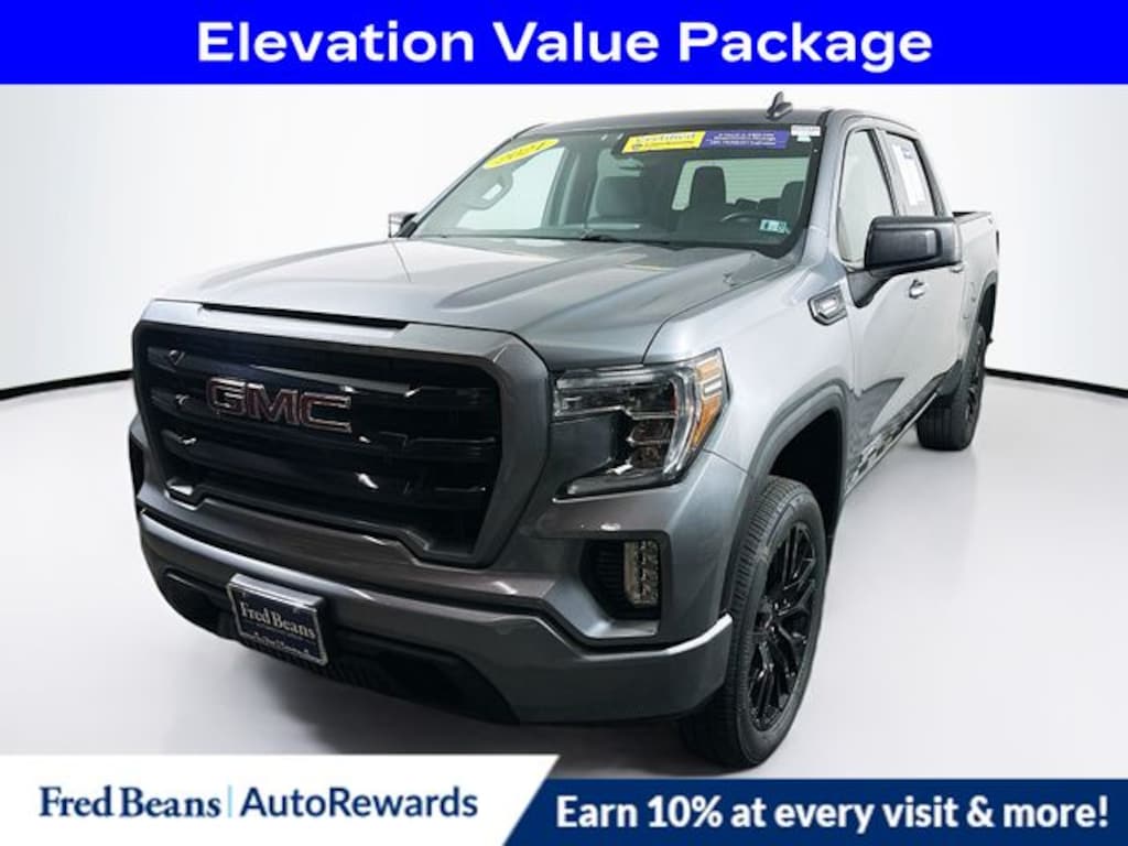 Certified 2021 GMC Sierra 1500 Elevation Truck Crew Cab