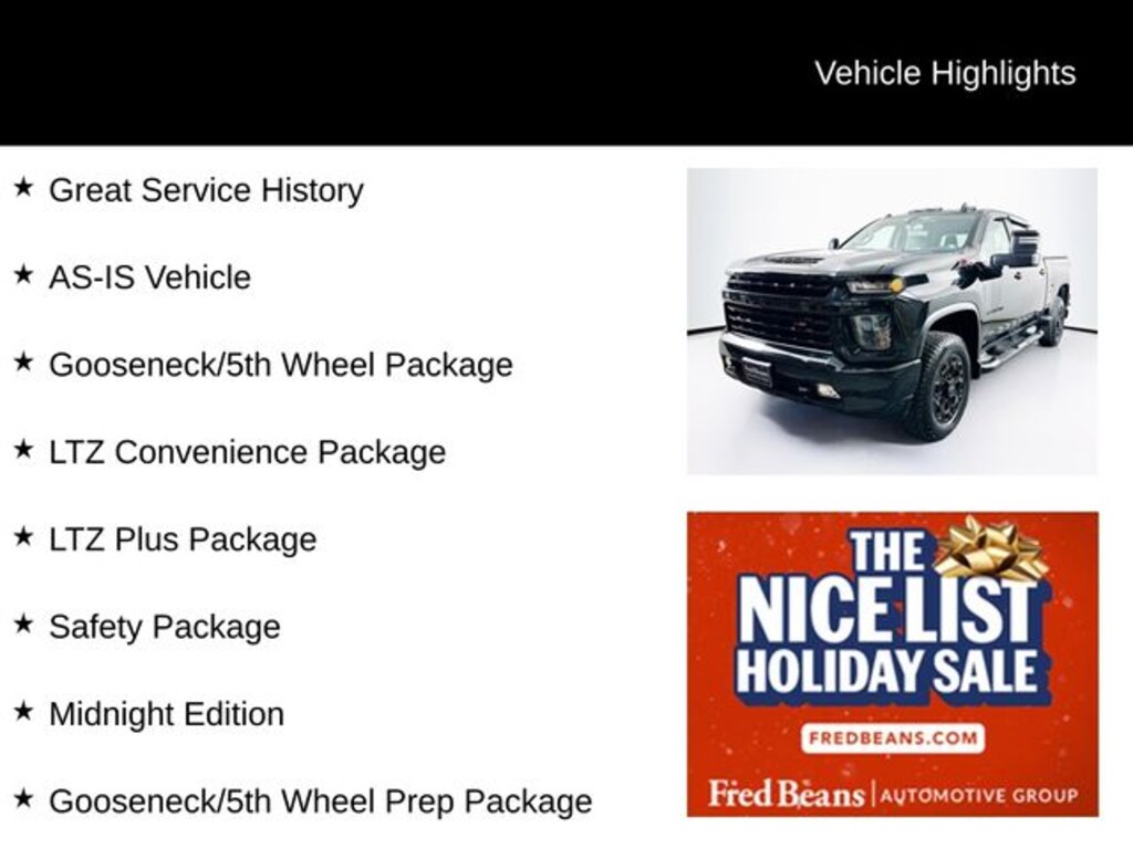 Used 2022 Chevrolet Silverado 2500 HD LTZ Truck Crew Cab