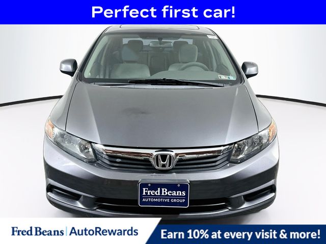 Used 2012 Honda Civic EX with VIN 2HGFB2F82CH608357 for sale in Doylestown, PA