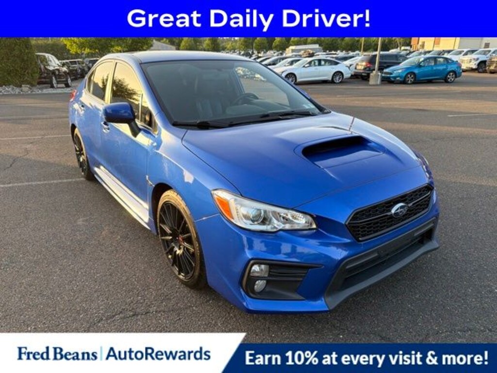 Certified 2021 Subaru WRX Base Sedan