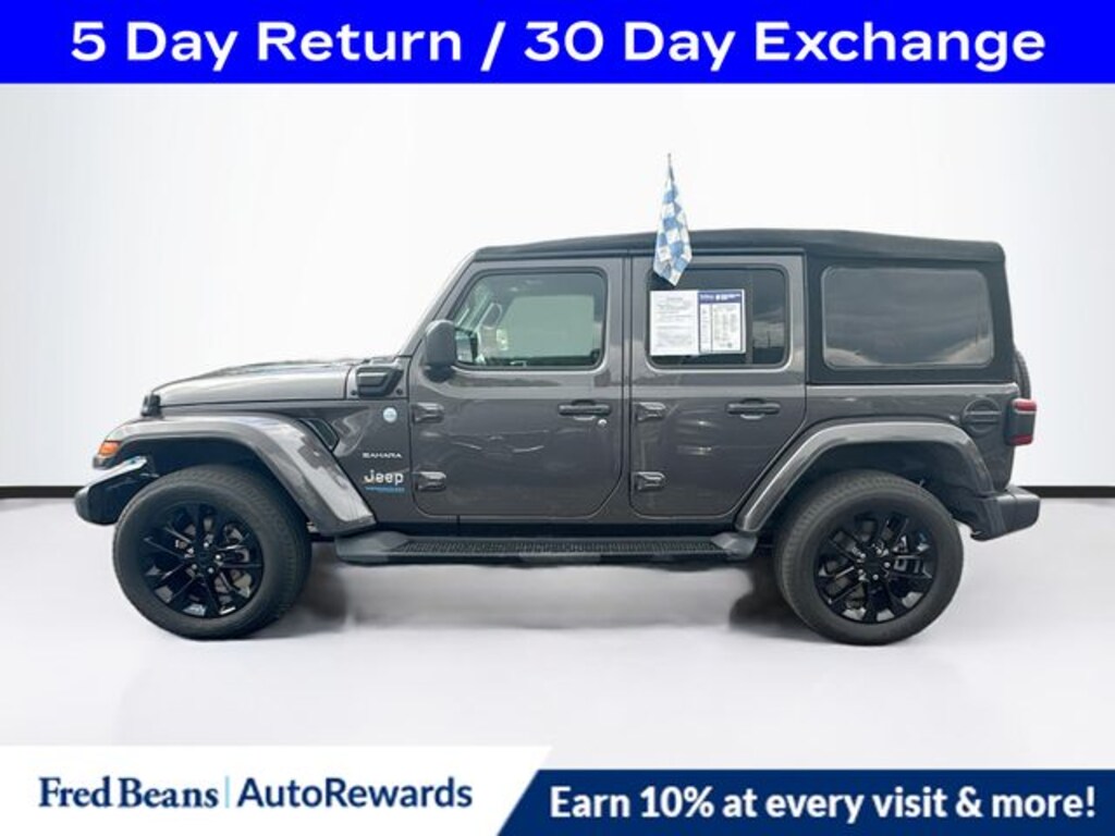Used 2022 Jeep Wrangler Unlimited 4xe Unlimited Sahara 4xe SUV
