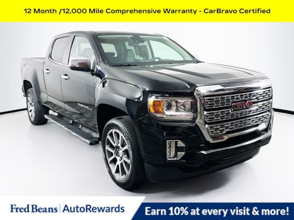 Used 2022 GMC Canyon Denali Truck Crew Cab
