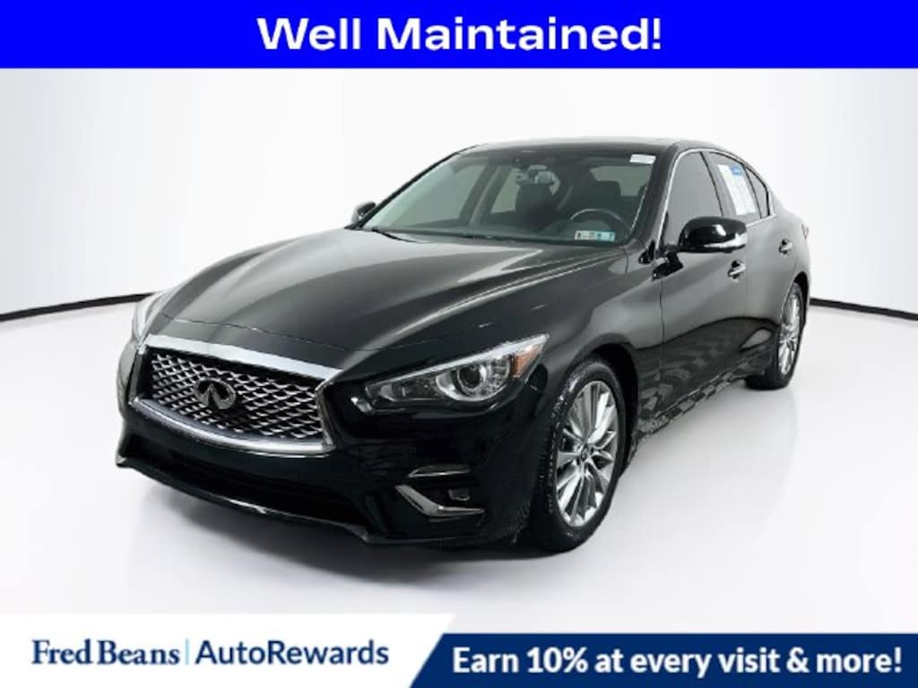 Used 2023 INFINITI Q50 Luxe Sedan