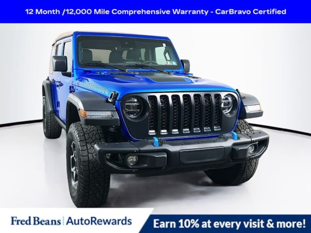 Used 2022 Jeep Wrangler Unlimited 4xe Unlimited Rubicon 4xe SUV