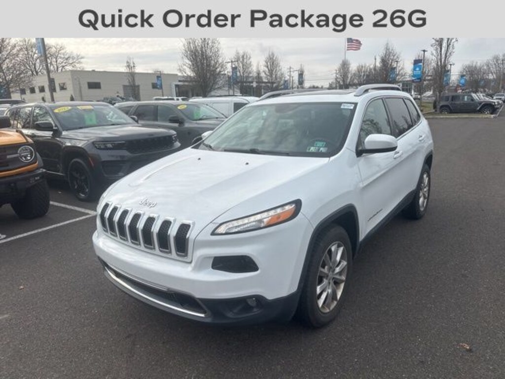 Used 2017 Jeep Cherokee Limited SUV