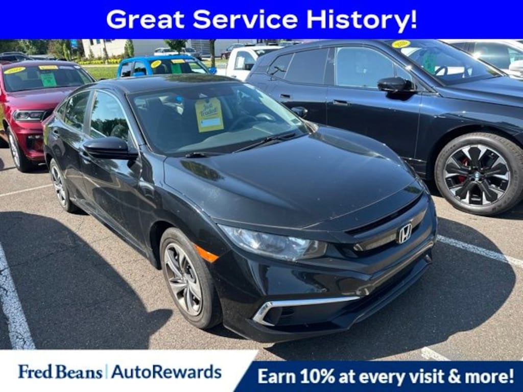 Used 2020 Honda Civic LX Sedan