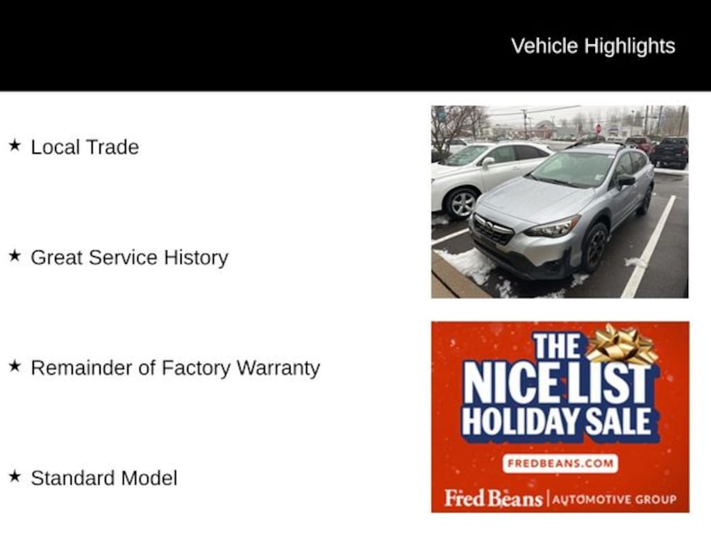 Used 2023 Subaru Crosstrek Base SUV