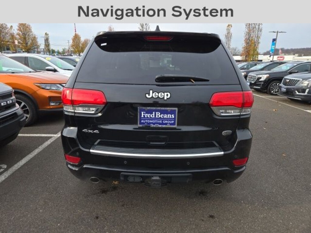 Used 2018 Jeep Grand Cherokee Overland SUV