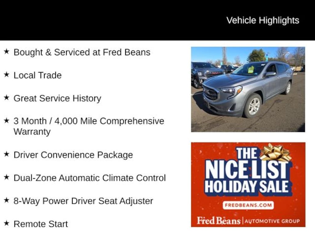 Used 2020 GMC Terrain SLE SUV