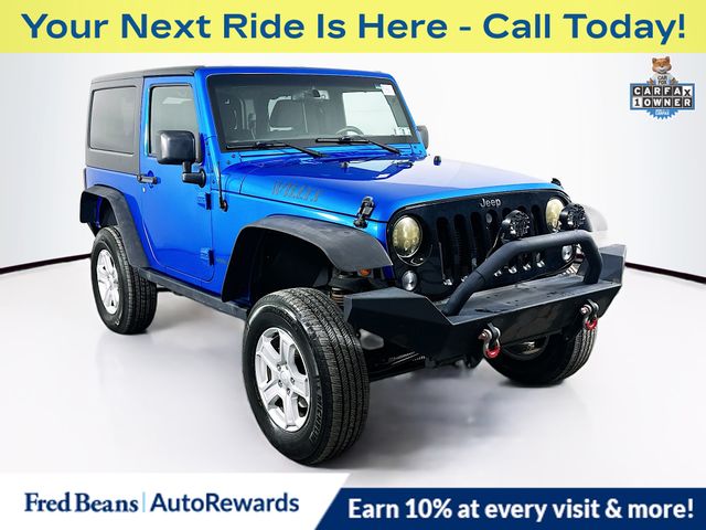 2016 Jeep Wrangler Willys Wheeler
