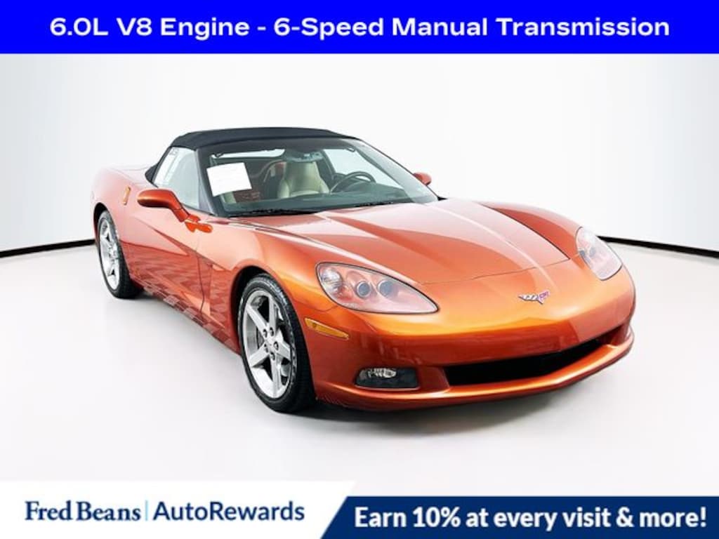 Used 2005 Chevrolet Corvette Base Convertible