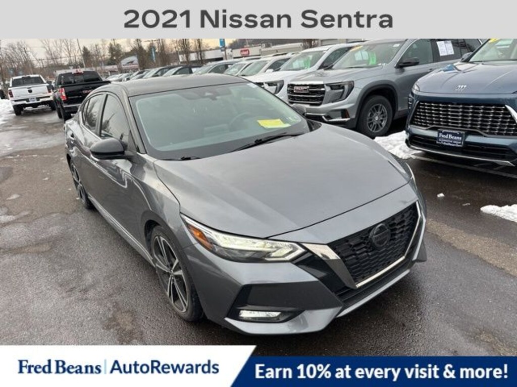 Used 2021 Nissan Sentra SR Sedan