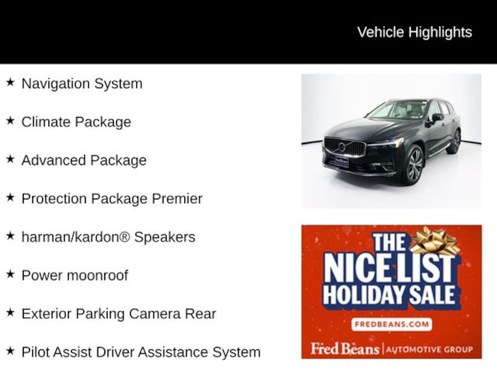 Used 2022 Volvo XC60 B5 Inscription SUV