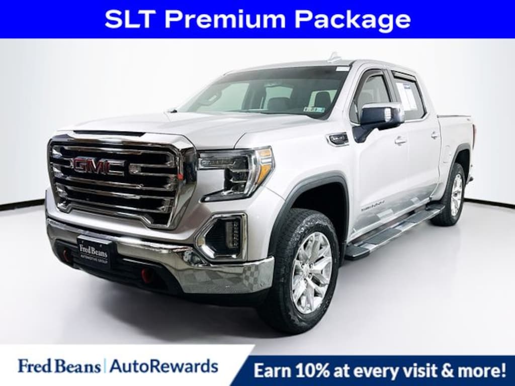 Used 2019 GMC Sierra 1500 SLT Truck Crew Cab
