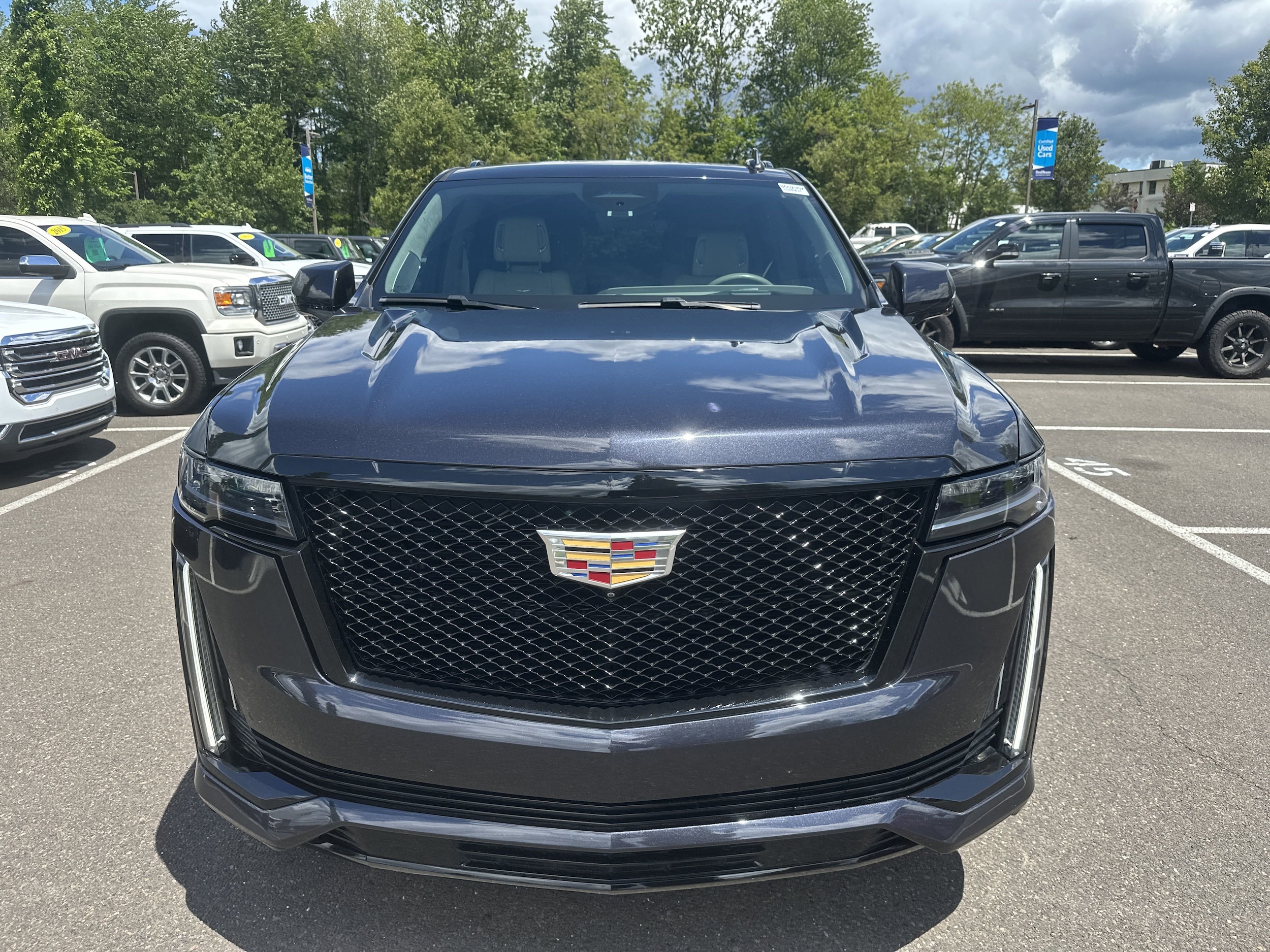 Used 2022 Cadillac Escalade ESV Sport Platinum with VIN 1GYS4RKL5NR336832 for sale in Doylestown, PA