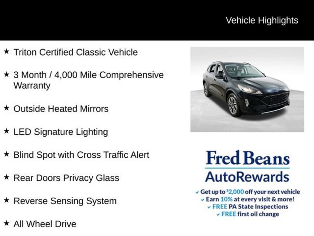 Used 2022 Ford Escape SEL SUV