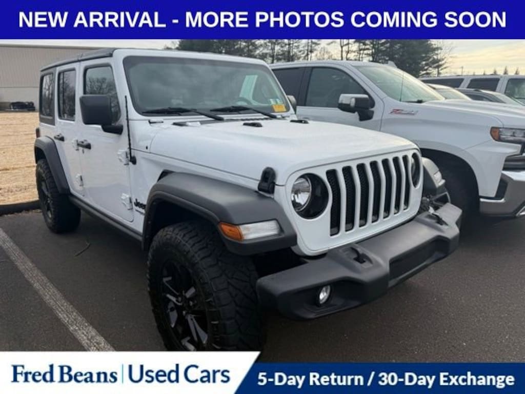 Used 2022 Jeep Wrangler Unlimited Sport Altitude