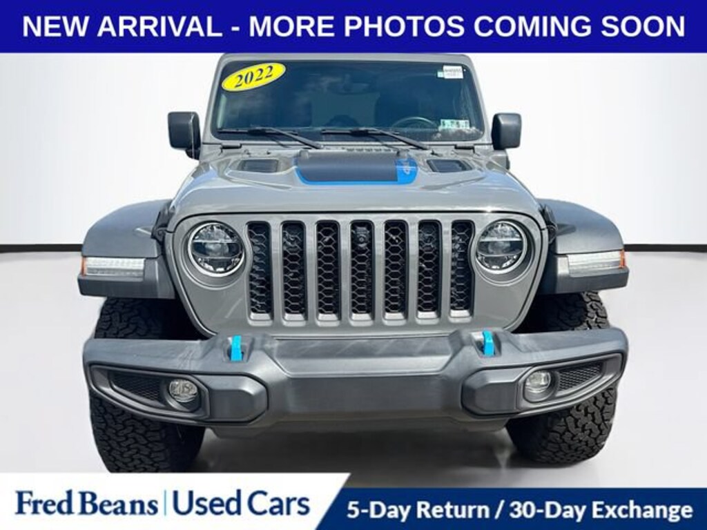 Used 2022 Jeep Wrangler 4xe Unlimited Rubicon