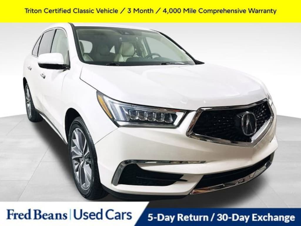 Used 2018 Acura MDX w/Technology Pkg