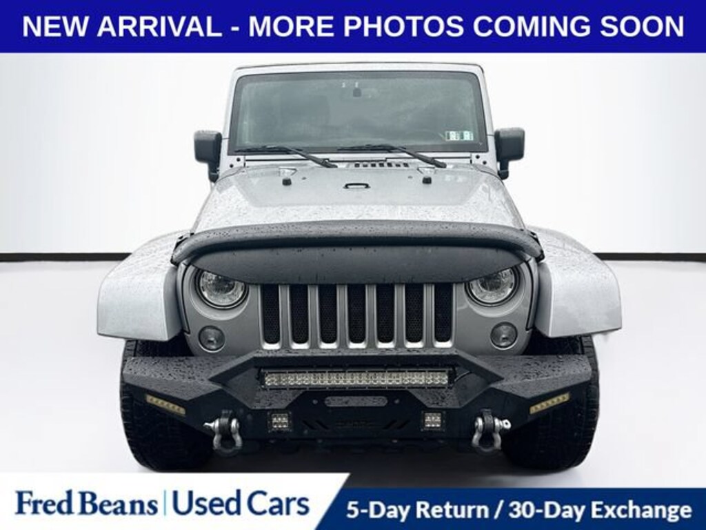 Used 2018 Jeep Wrangler JK Unlimited Sahara 4x4 SUV
