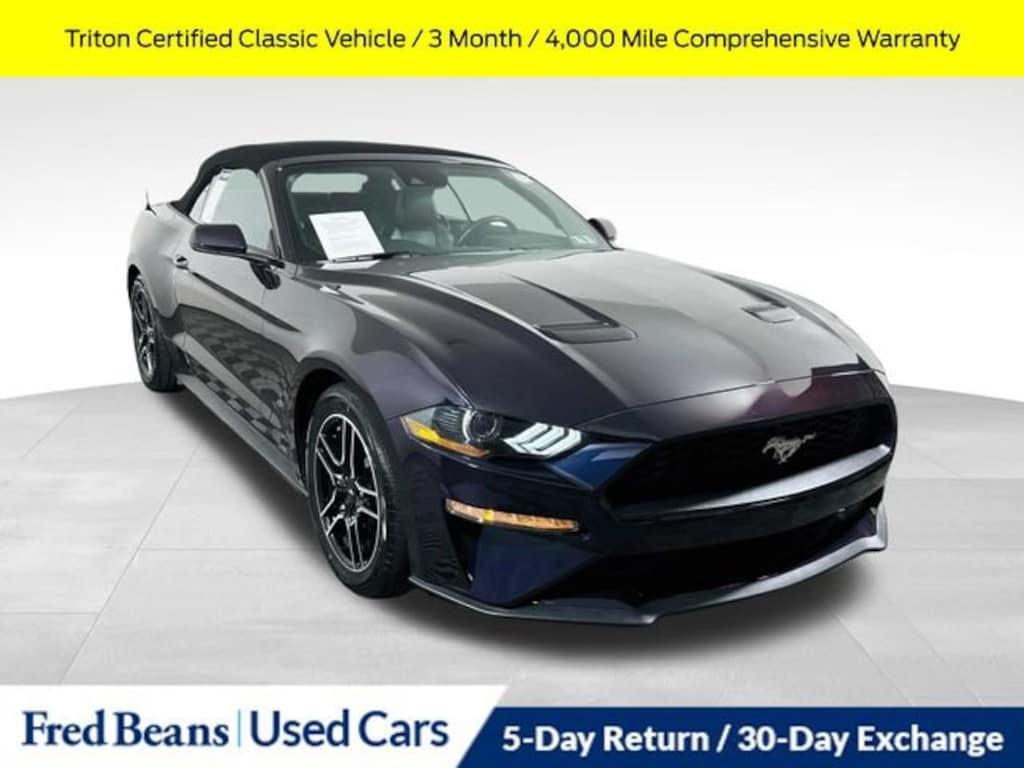 Used 2022 Ford Mustang Ecoboost Premium Convertible Convertible