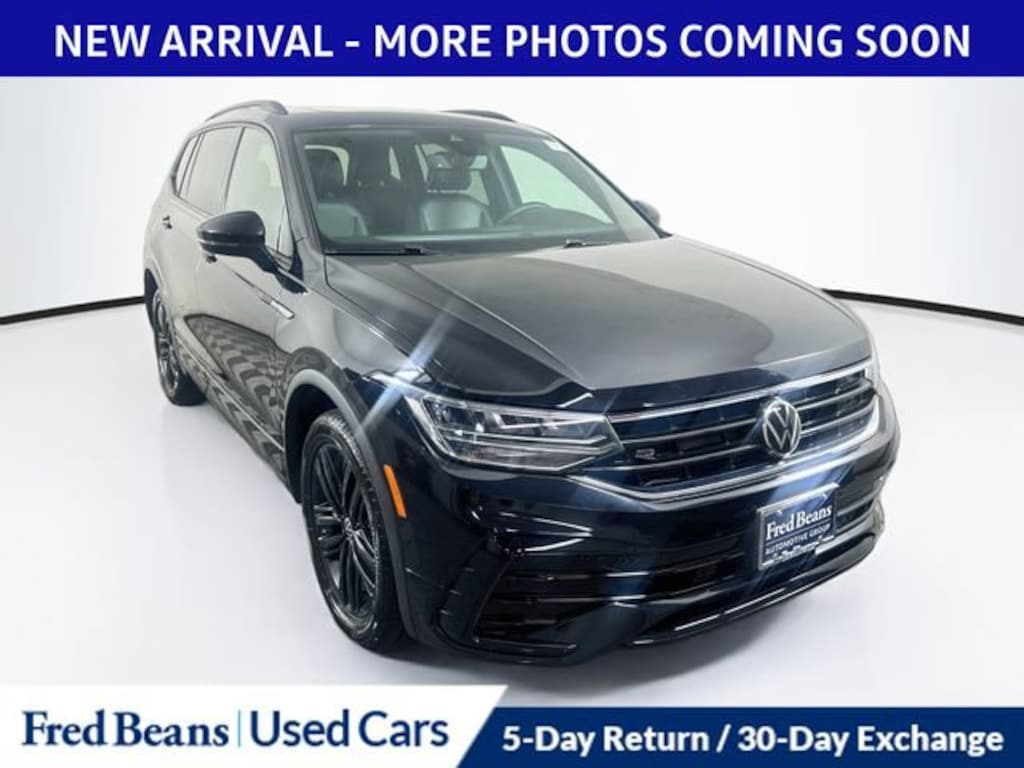 Used 2022 Volkswagen Tiguan 2.0T SE R-Line Black SUV