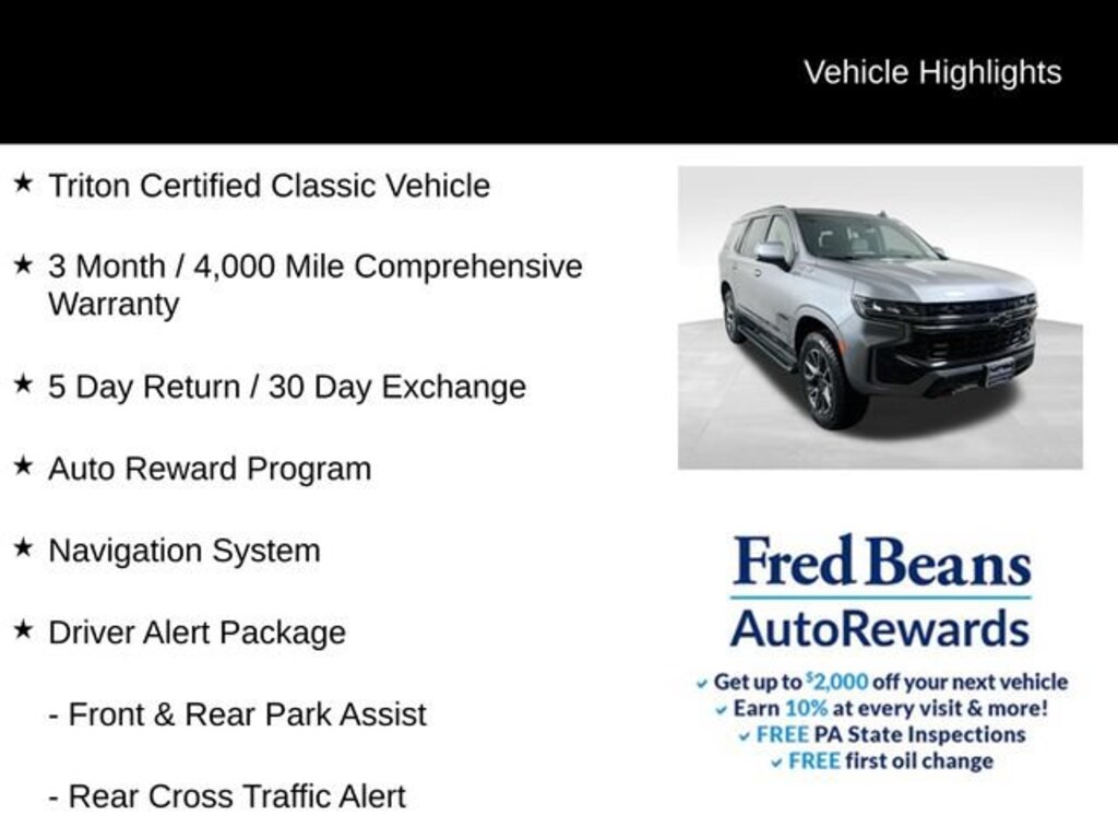Used 2021 Chevrolet Tahoe Z71 SUV