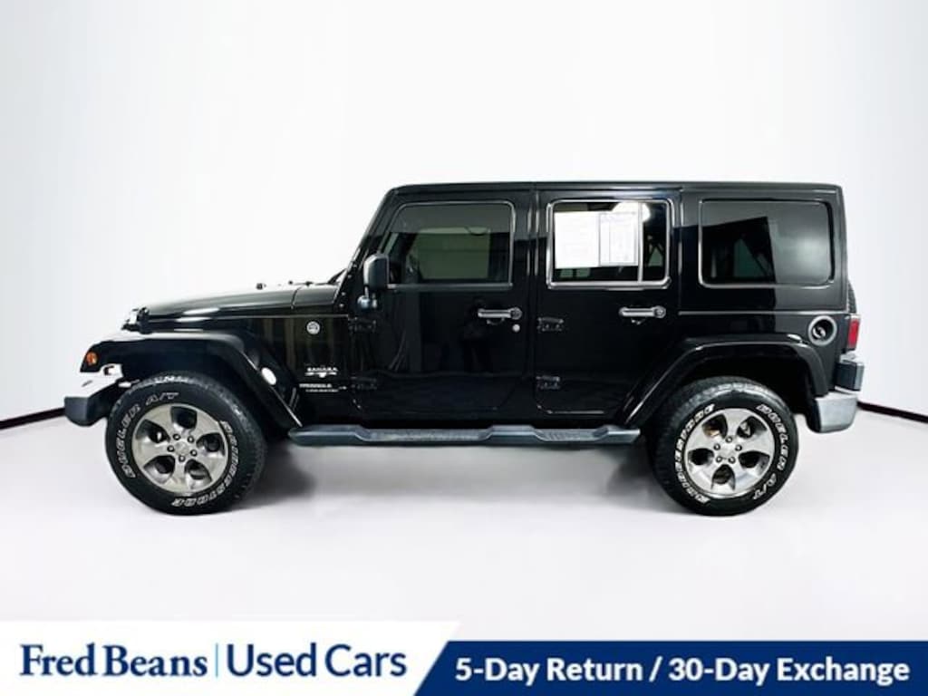 Used 2018 Jeep Wrangler JK Unlimited Sahara