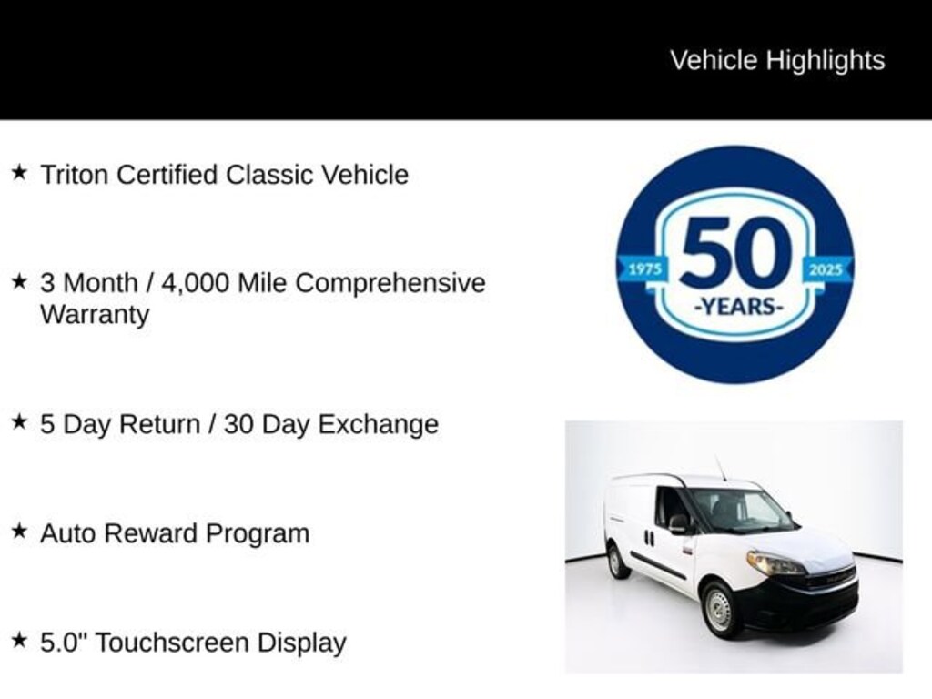 Used 2020 Ram Promaster City Tradesman Cargo Van Minivan
