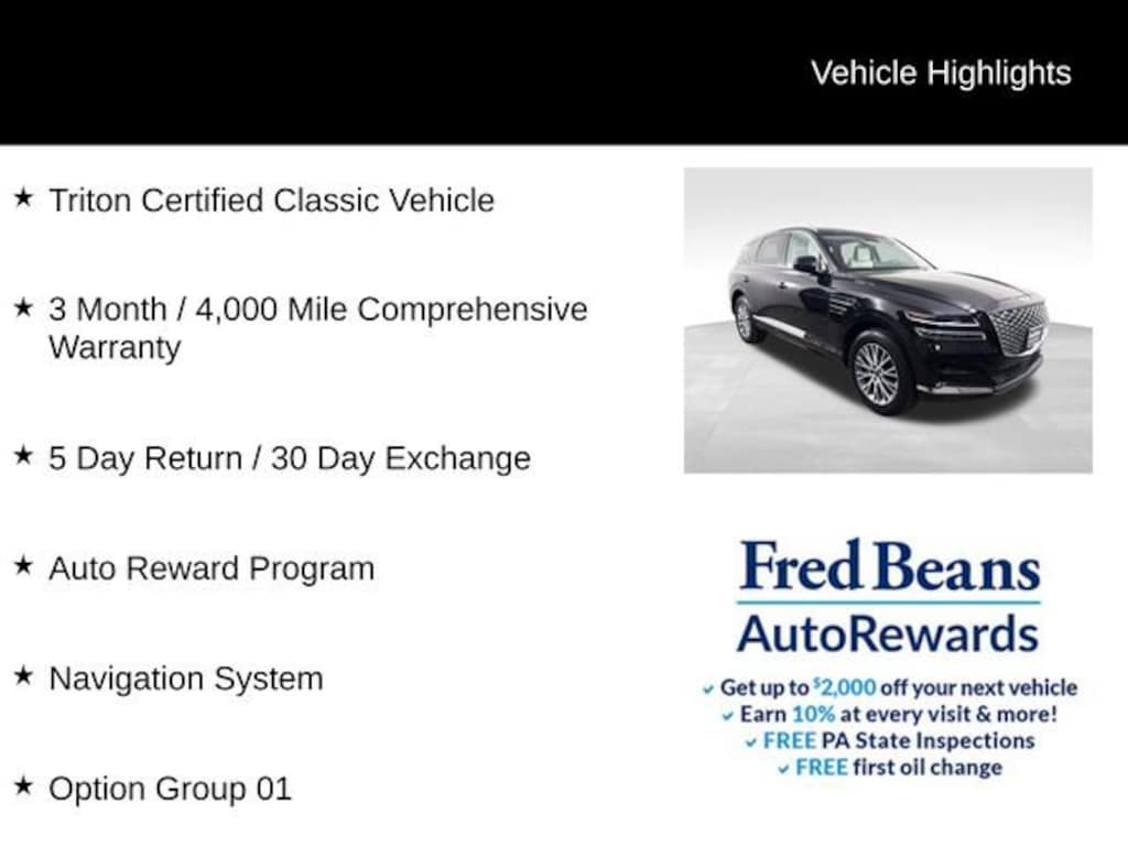 Used 2023 Genesis GV80 2.5T AWD SUV