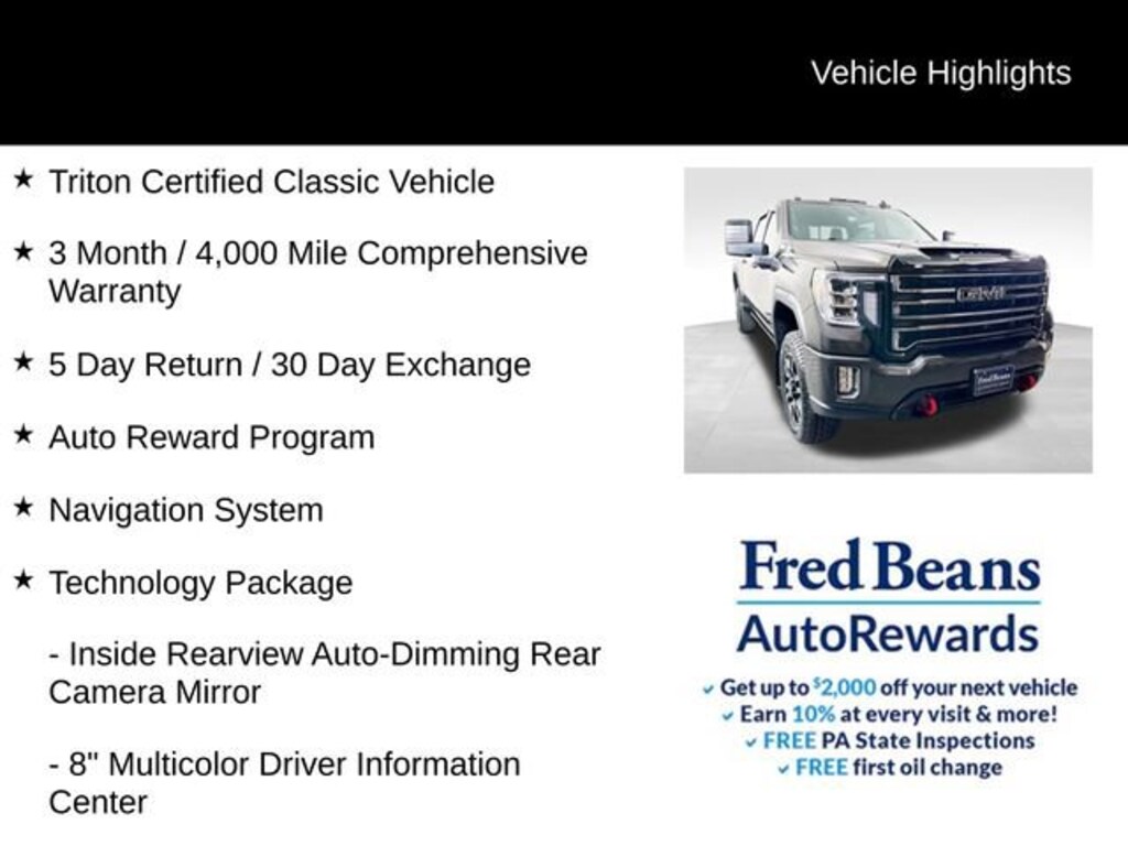 Used 2021 GMC Sierra 2500 HD AT4 Truck