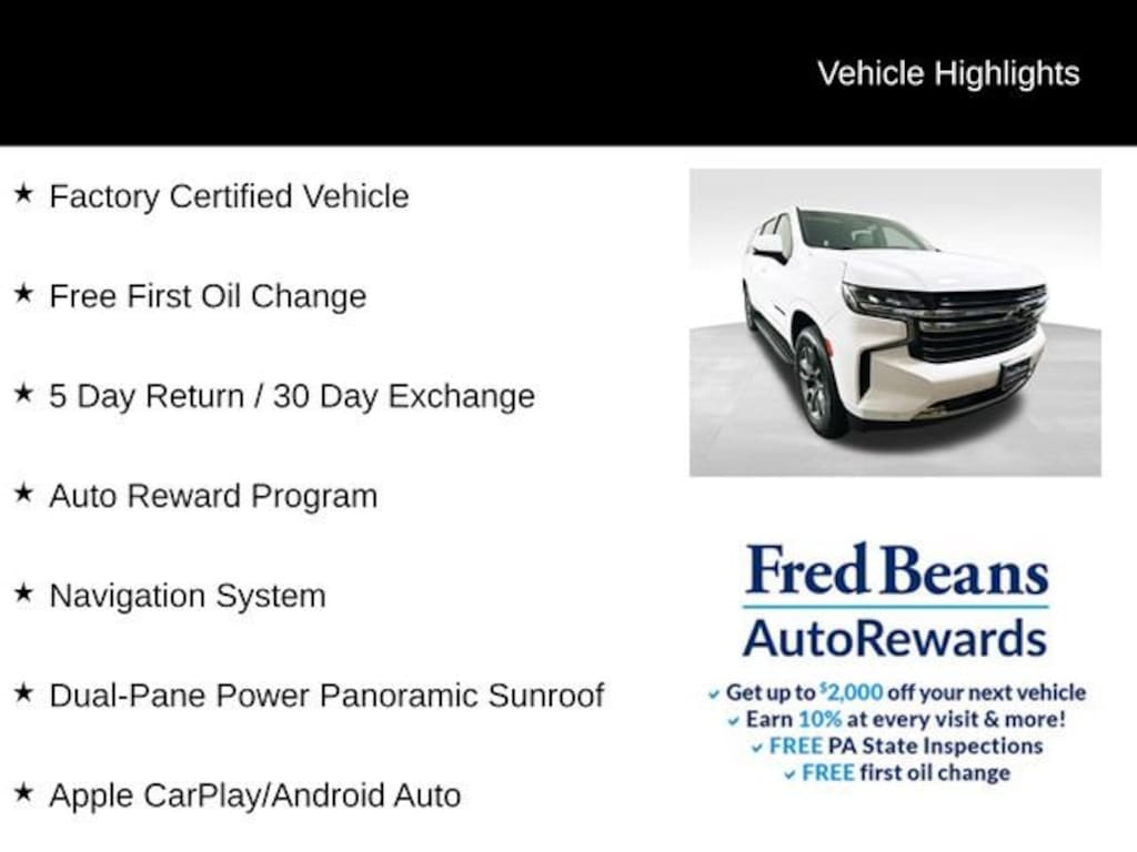 Certified 2022 Chevrolet Suburban LT SUV