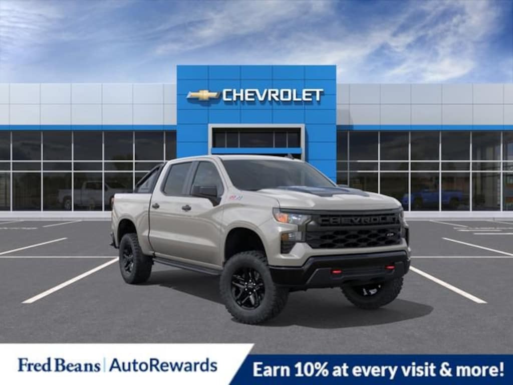 New 2026 Chevrolet Silverado 1500 Custom Trail Boss Truck