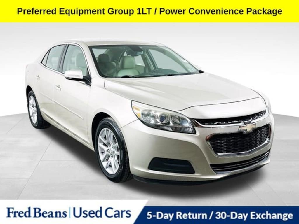 Used 2015 Chevrolet Malibu LT Car