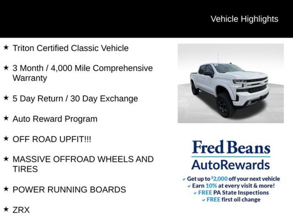 Used 2021 Chevrolet Silverado 1500 RST Truck