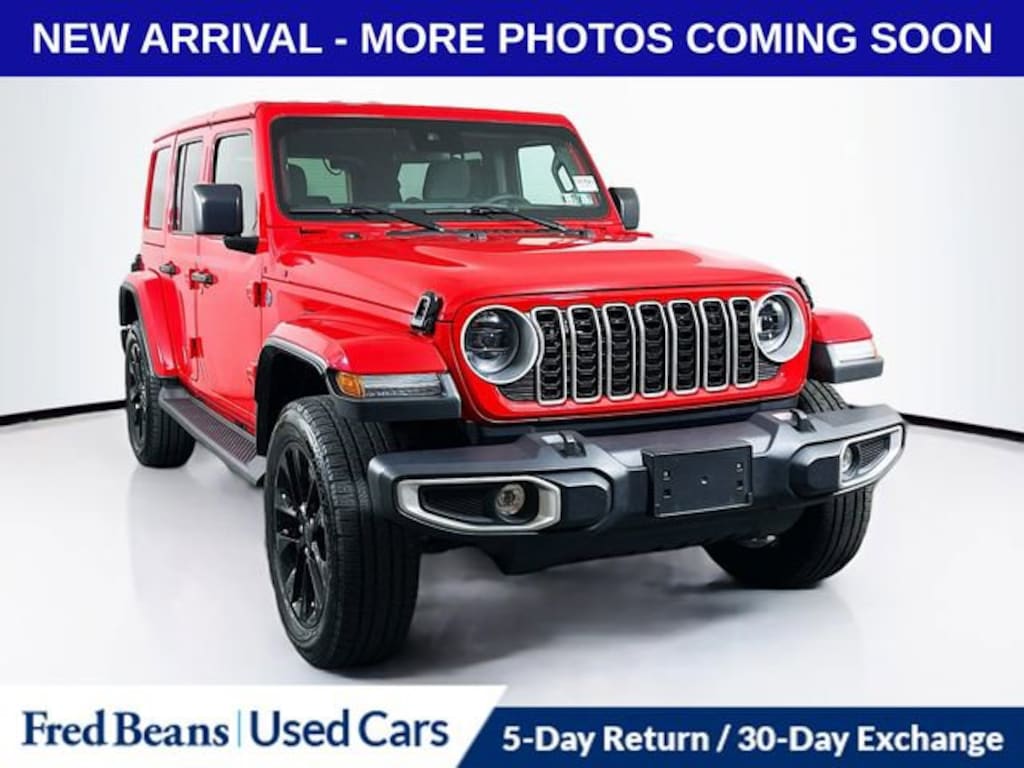 Used 2025 Jeep Wrangler 4xe Sahara SUV