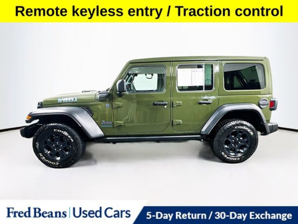 Used 2023 Jeep Wrangler 4xe 4x4 SUV