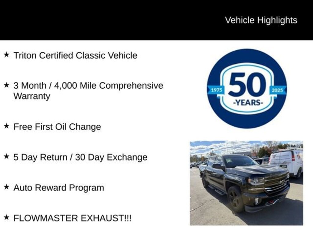 Used 2017 Chevrolet Silverado 1500 LTZ Truck